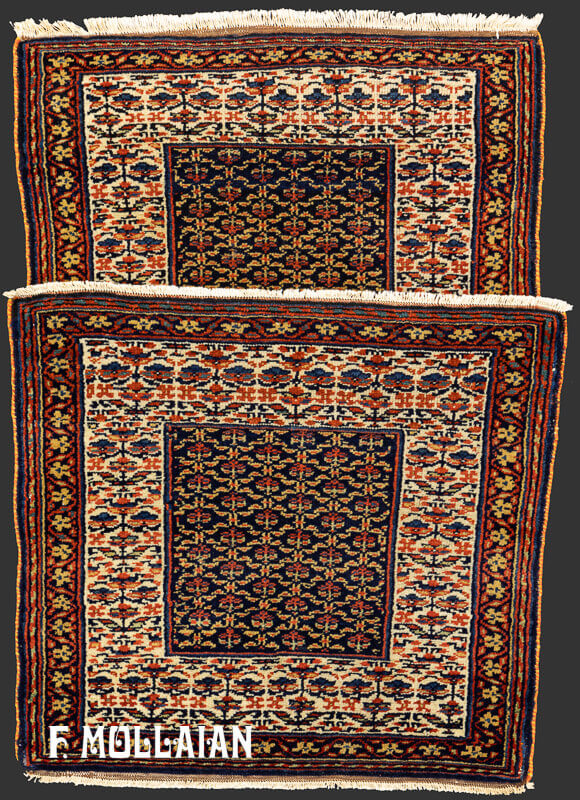 Tapis Persan Antique Ispahan Paire n°:15003415-52701325